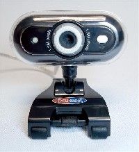 WEBCAM ( 1.3MP) (C/CLIP) (PRETO) (USB) (DR-HANK)(VCI130